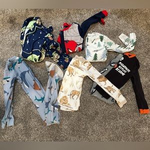 Boys 5T Pajamas - 6 Total $28